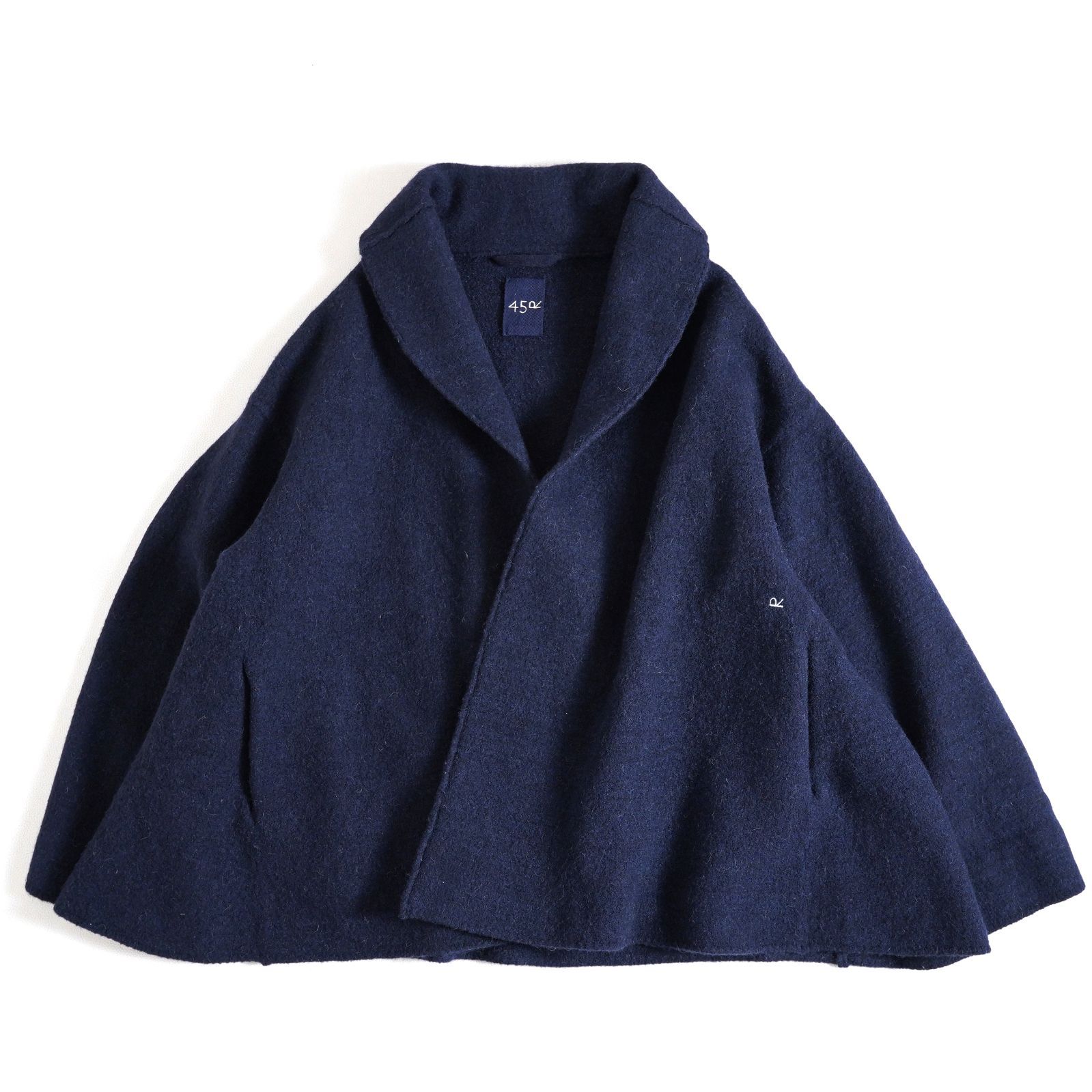 45R フェルト KNIT カウチン ボレロ BOLERO コート - メルカリ