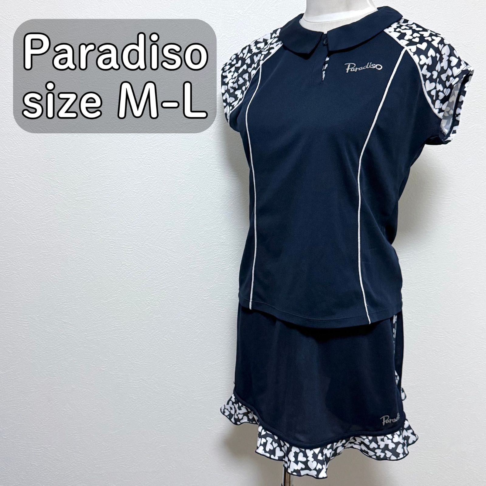 Paradiso テニスウェア レディース セットアップ シャツ