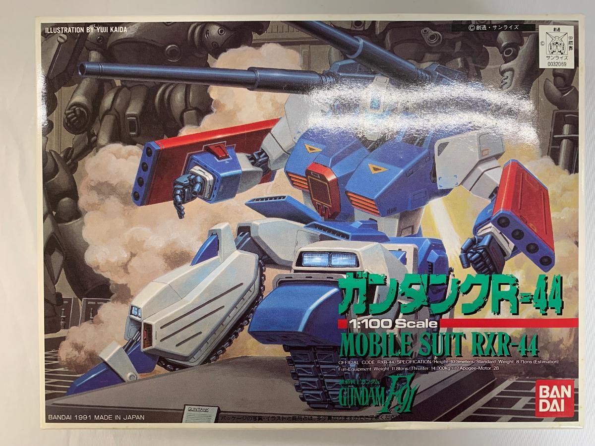 【未開封】1/100 ガンダムF91 ガンタンクR44 未開封】1/100 ガンダムF91 ガンタンクR44 - メルカリ