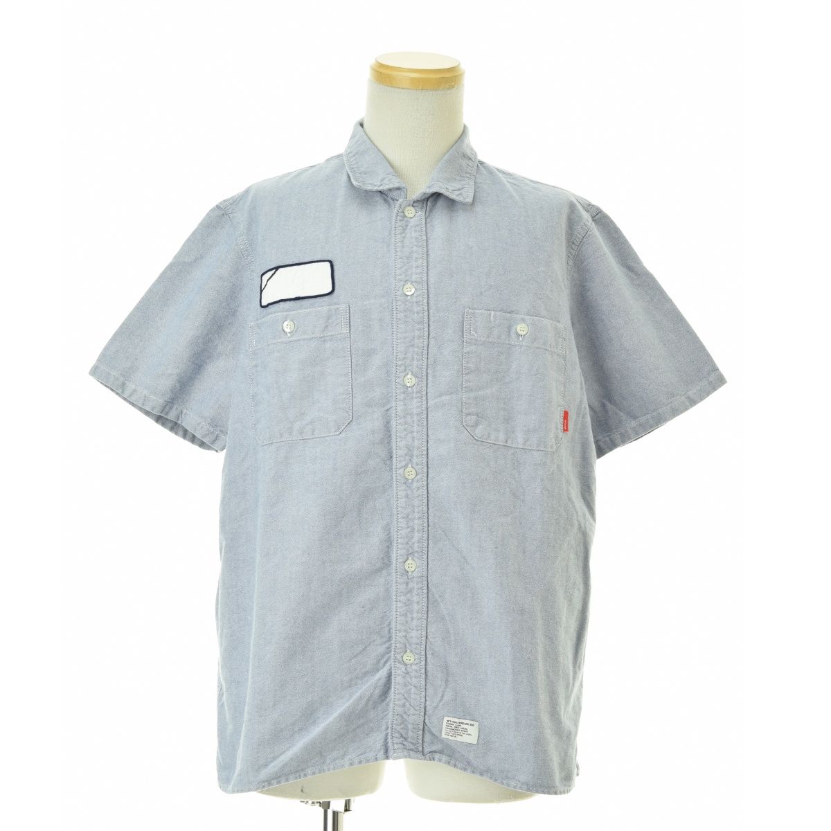 WTAPS】09SS 091SPDT-SHM04 VATOS S/S SHIRTS WORK CTN OX半袖