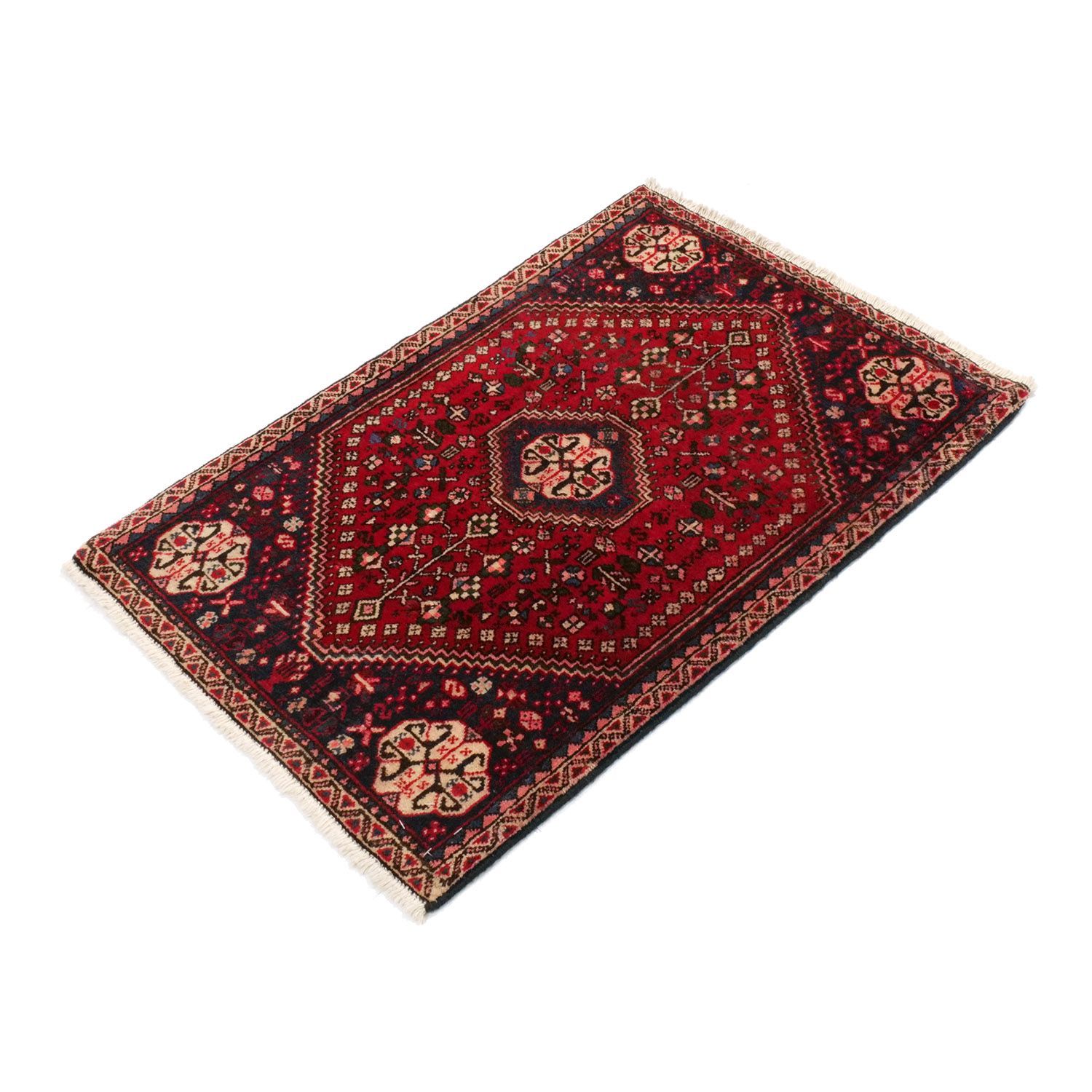 アバデ 1960年代 950×600mm セミアンティーク ダイヤモンドメダリオン 小花文 手織り アンティークペルシャ ヴィンテージラグ専門店 carpet MARWIL-DEMENAGEMENTS_CH