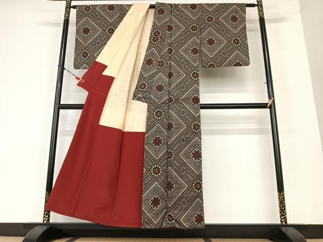 平和屋着物○本場大島紬 龍郷絣 正絹 逸品 AAAW9210zg - メルカリ