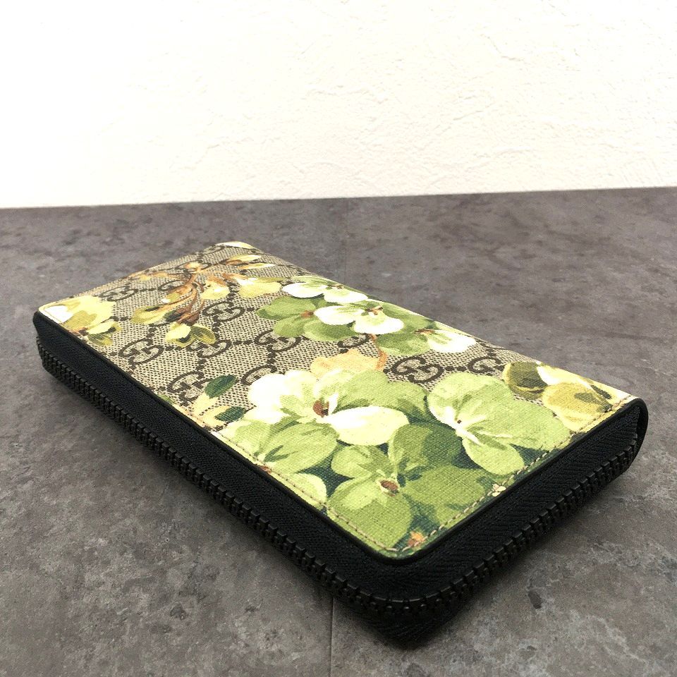 送料込み！ 未使用品 GUCCI ジップウォレット 408665 ブルームス  