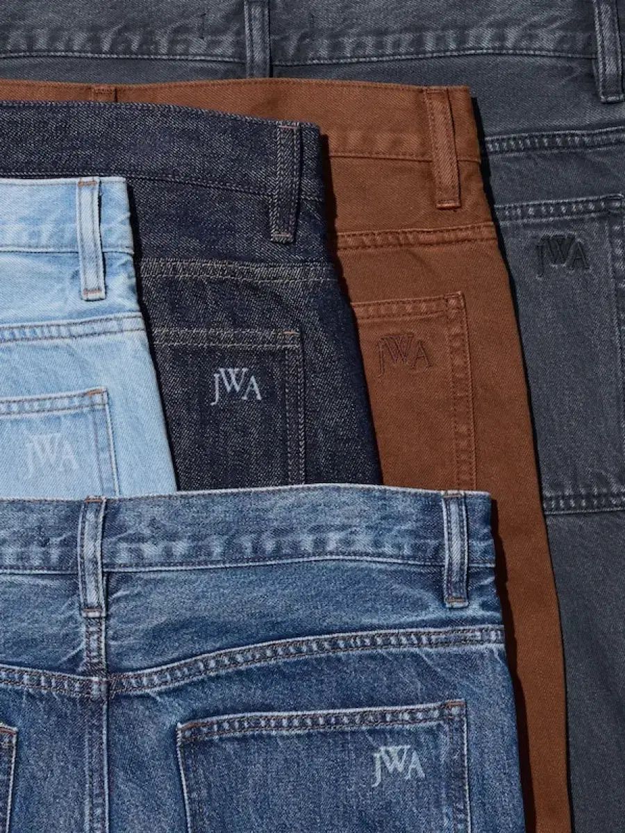ユニクロ jwa 68ブルー インディゴデニム
