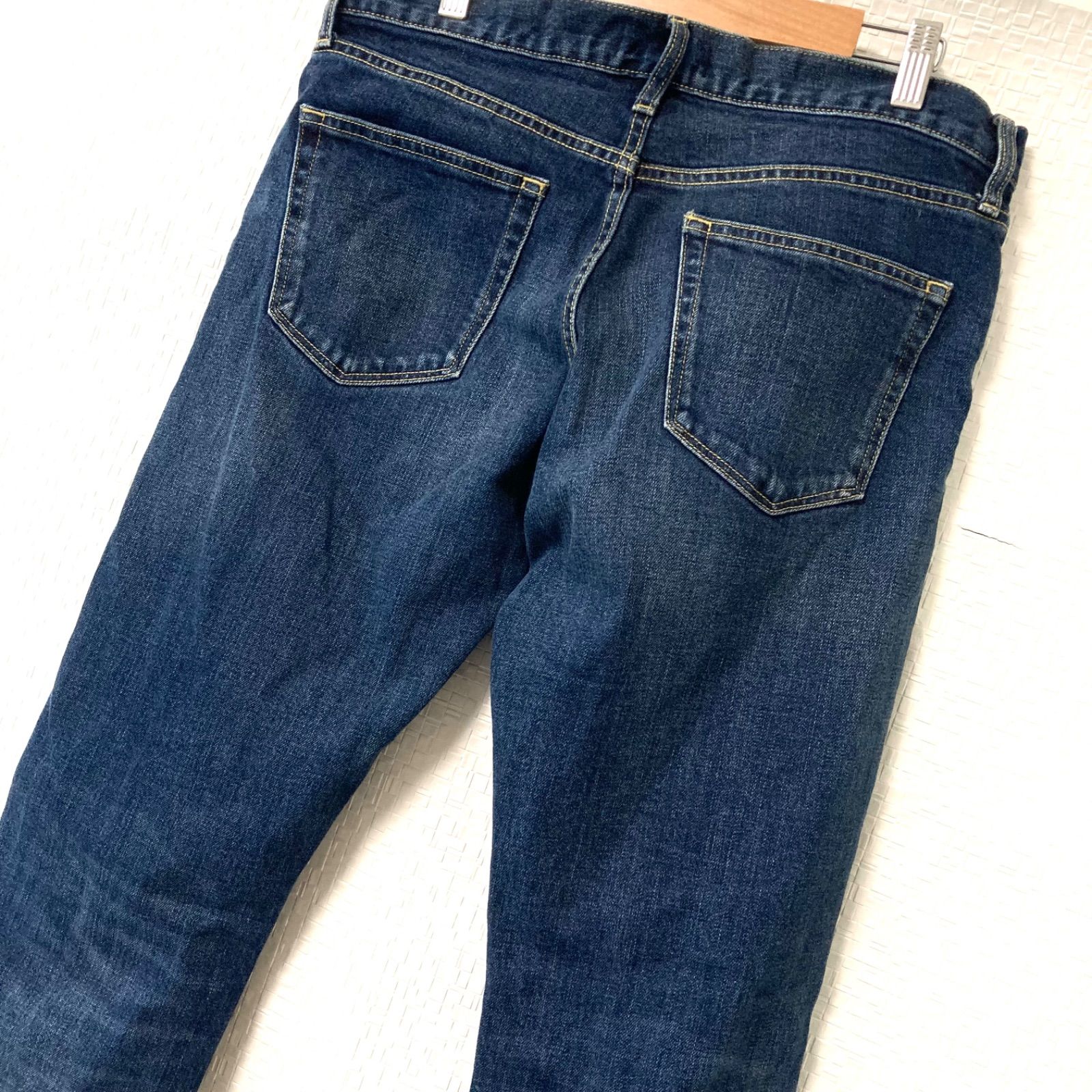 赤耳！(^w^)b UNIQLO ユニクロ セルビッジ スリム フィット ジーンズ