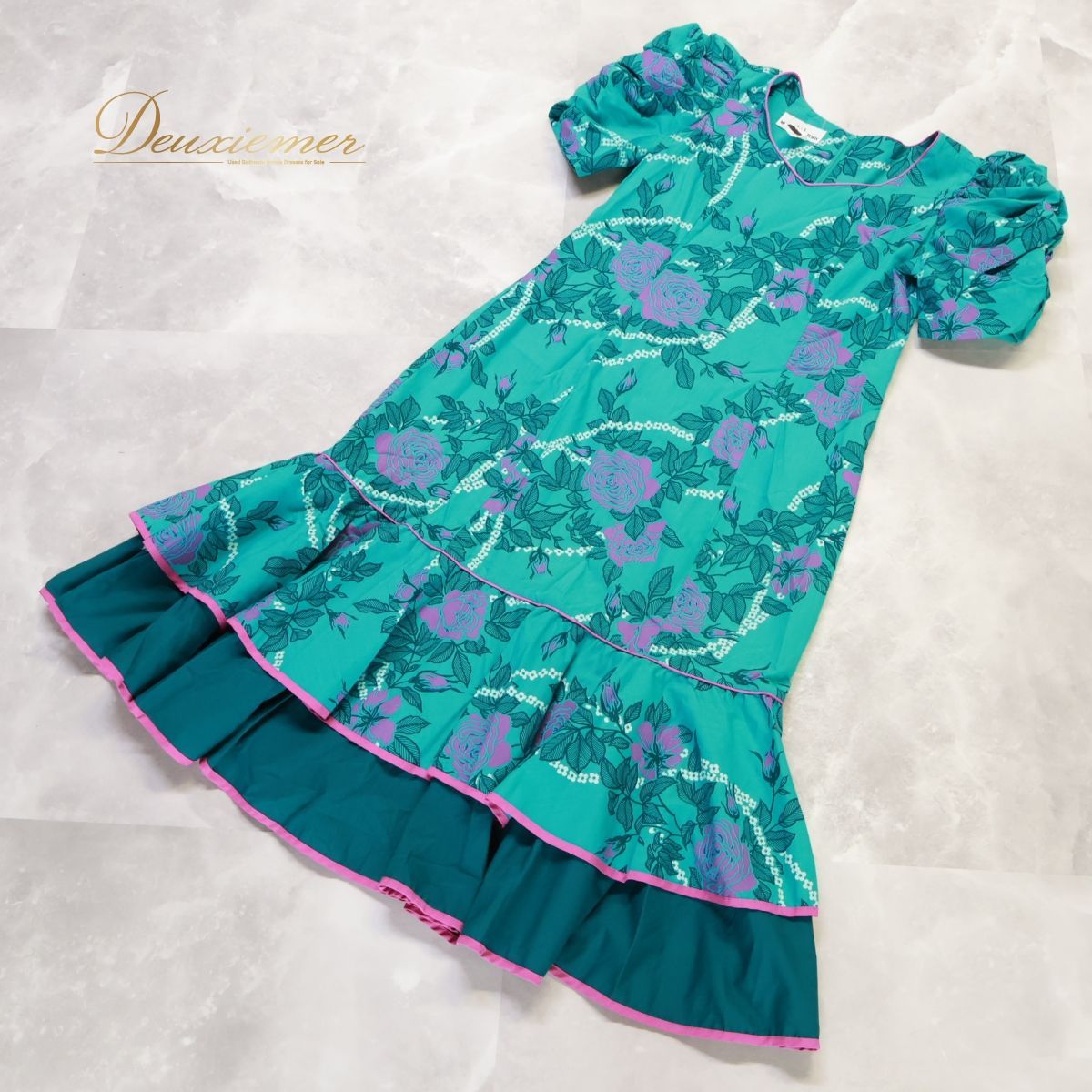 フラダンス 衣装 ワンピース ドレス フラ ダンス T&L MUUMUU