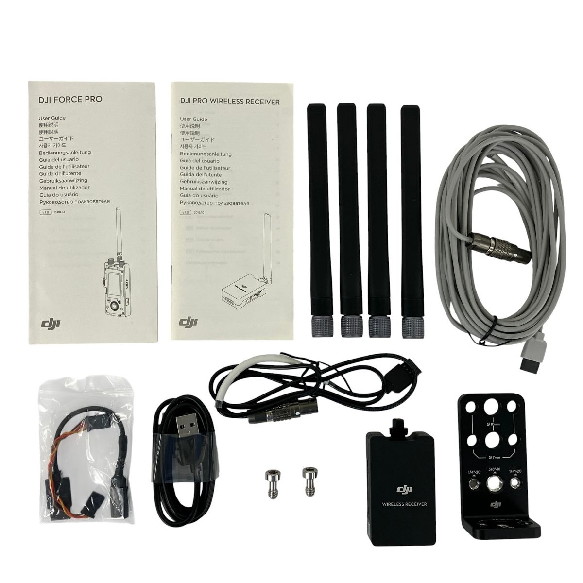 DJI FORCE PRO ジンバル ワイヤレスコントローラ カメラ周辺機器 中古