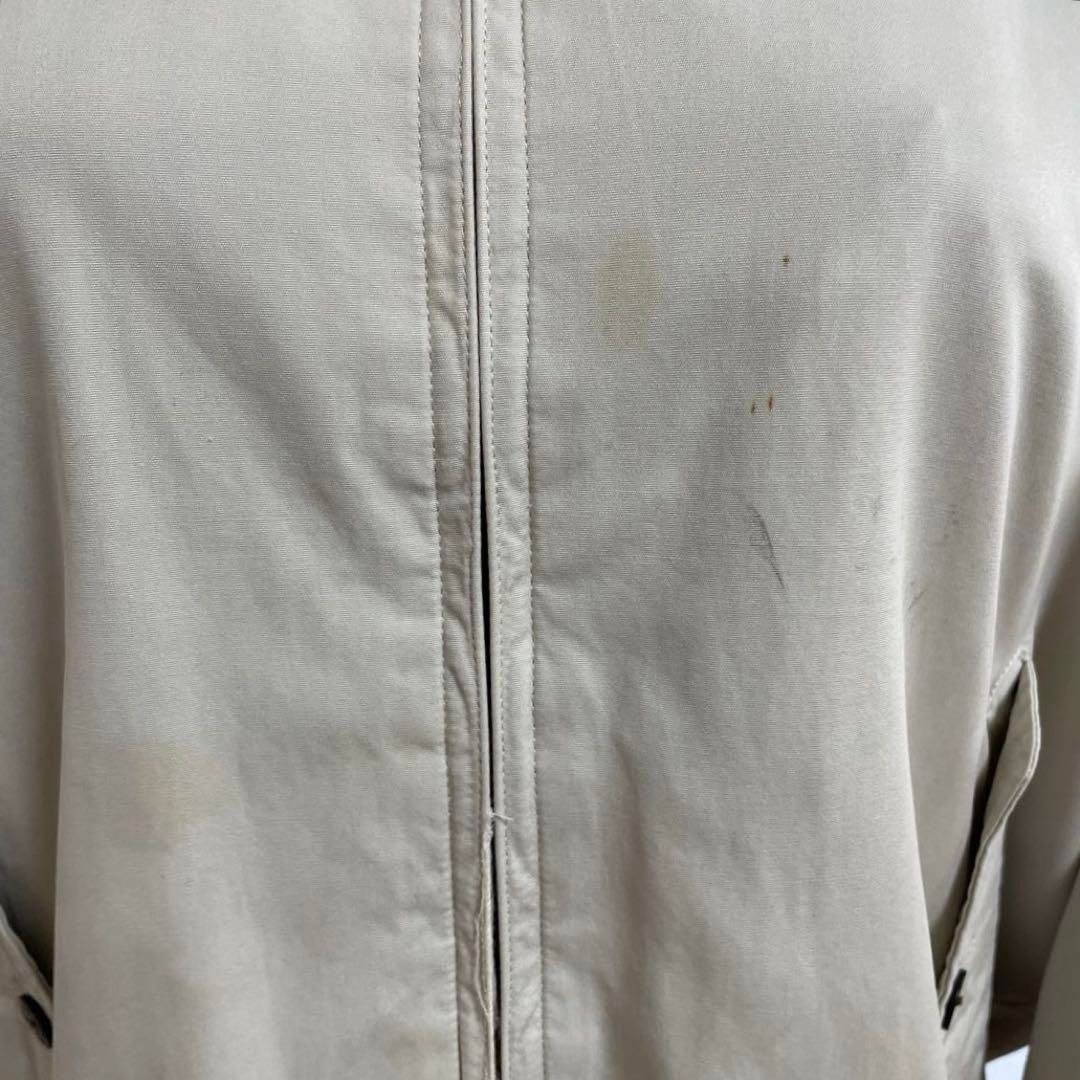 新品未使用　DAKS ベージュ ジップアップジャケット L 訳あり DAKS ダックス ベージュ ジップアップ ジャケット M
