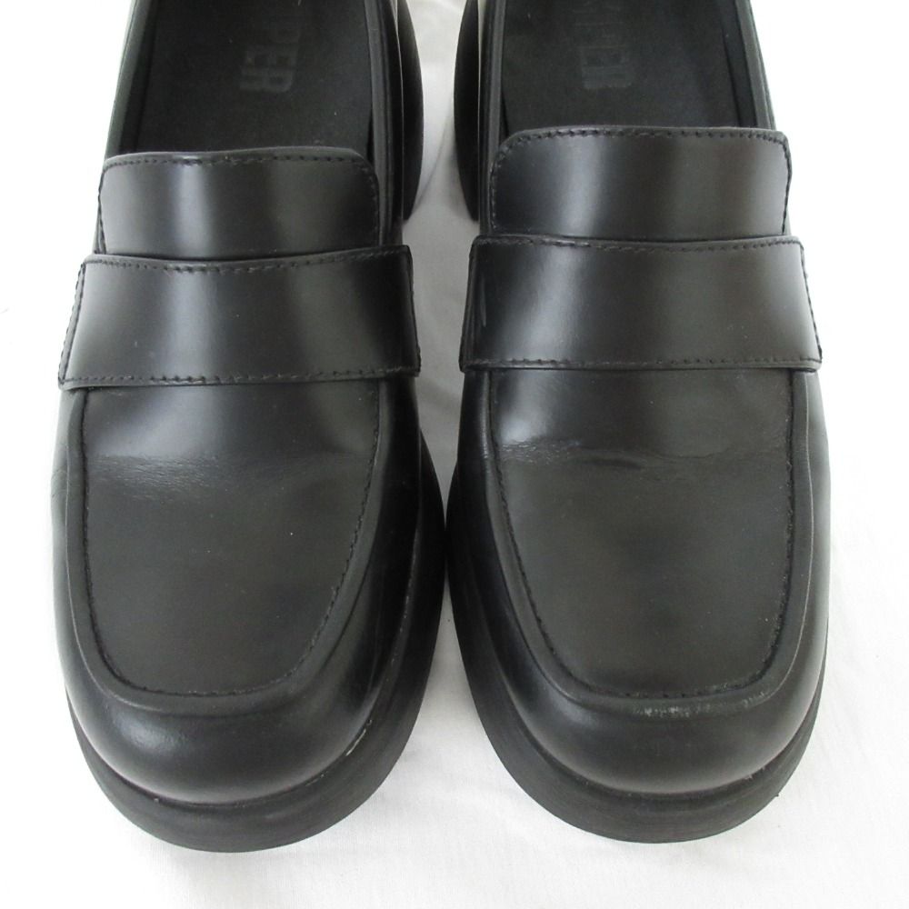良品 CAMPER カンペール Thelma レザー 厚底 ローファー サイズ