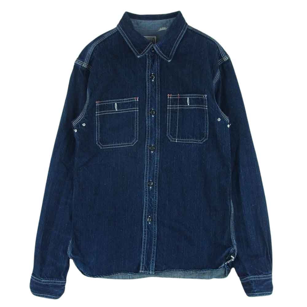 THE FLAT HEAD ザフラットヘッド 7010W DENIM WORK SHIRT デニム 長袖