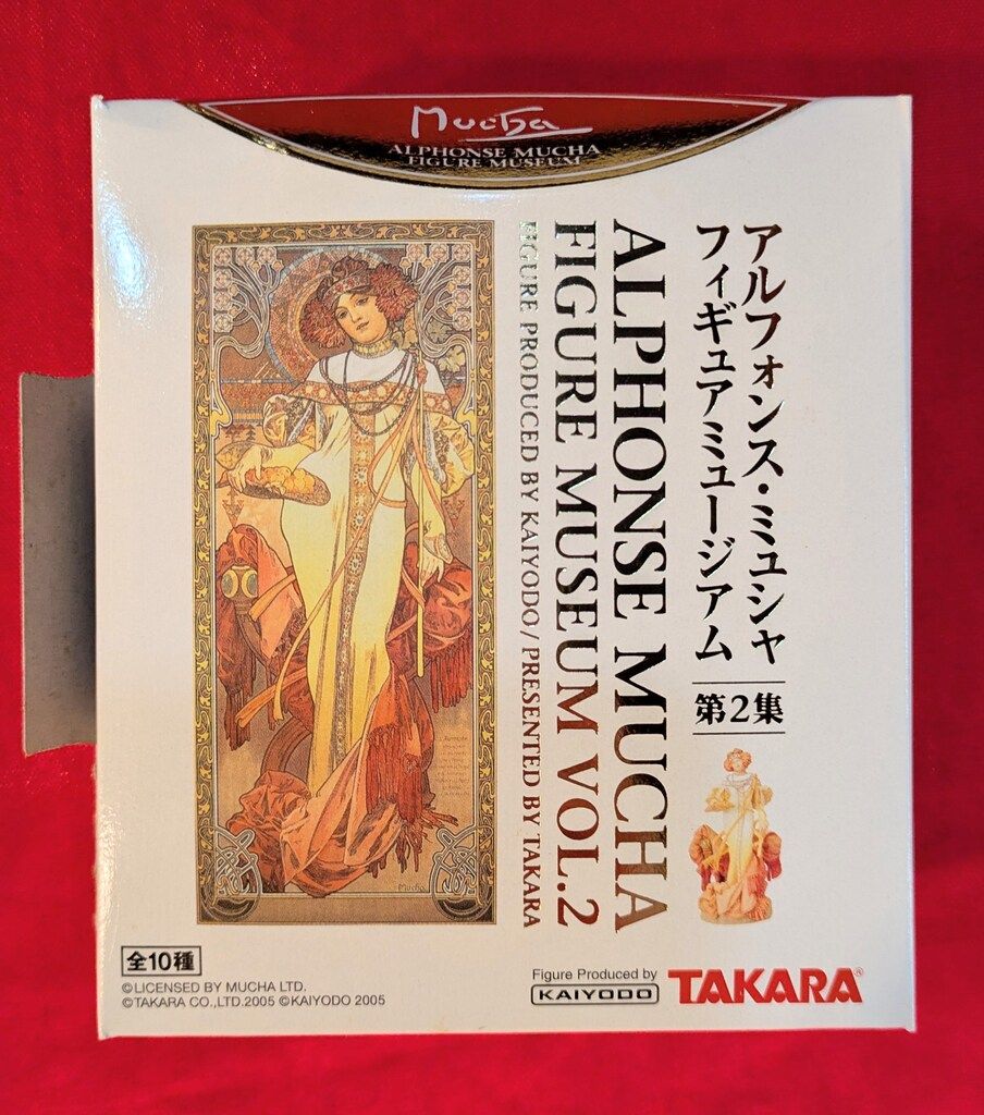 アルフォンス ミュシャ フィギュア ミュージアム タカラ 全10種