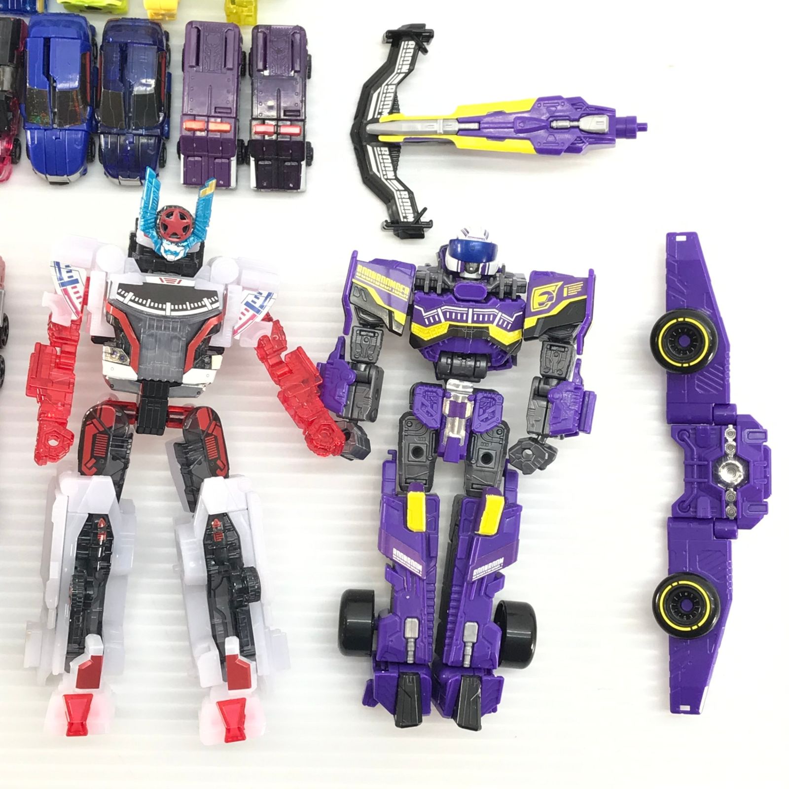 ブンブンジャーロボ＆ブンブンカーセット バクアゲクリアver.