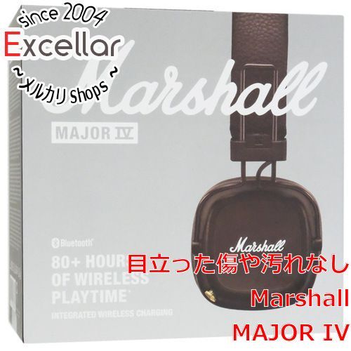 bn:17] Marshall ワイヤレスオンイヤーヘッドホン MAJOR IV Brown 未