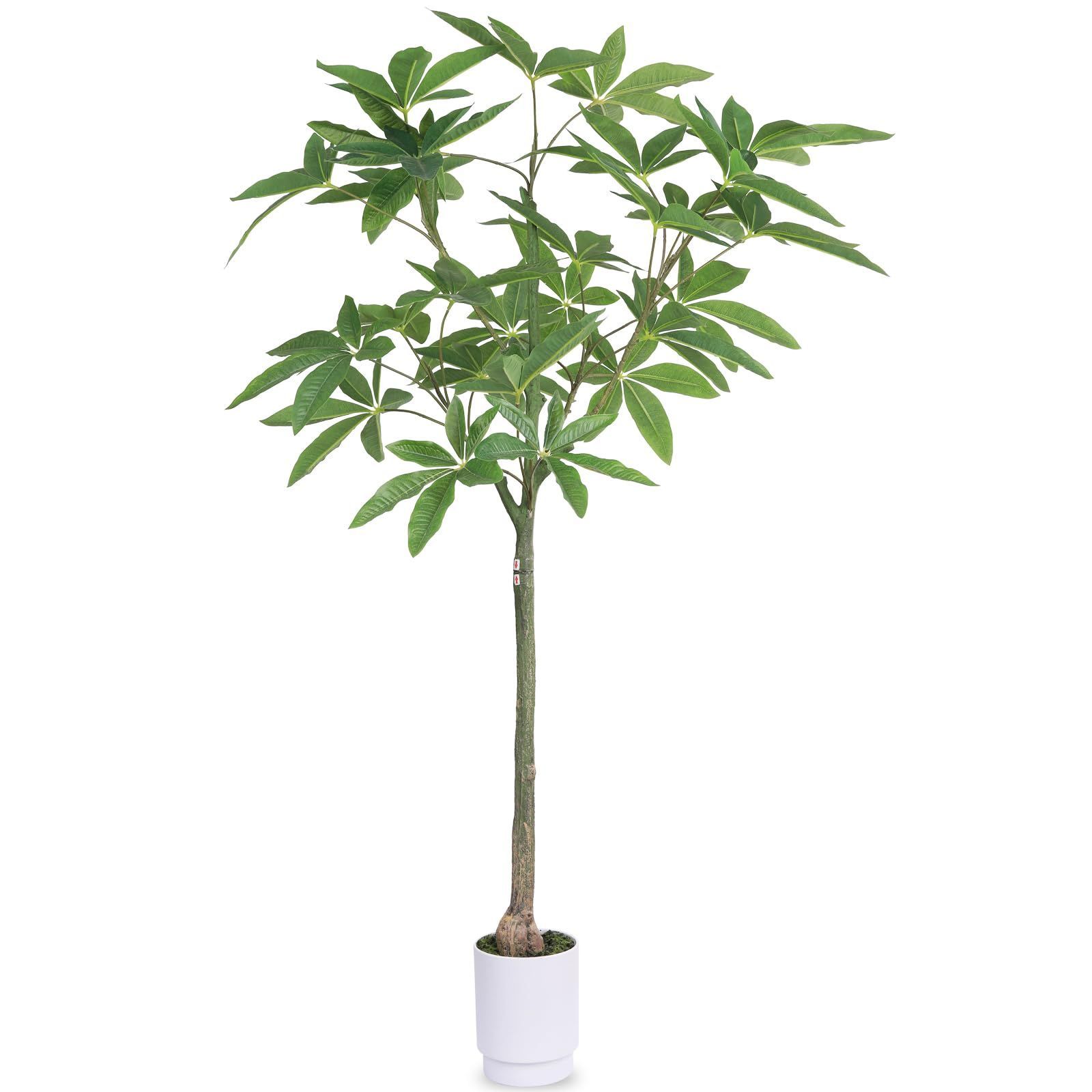 フェイクグリーン パキラ 高さ120cm 造花 観葉樹 光触媒 人工観葉植物 空気清浄 インテリア 飾り 世話いらず 水やり不要 オフィス ホーム デコレーション