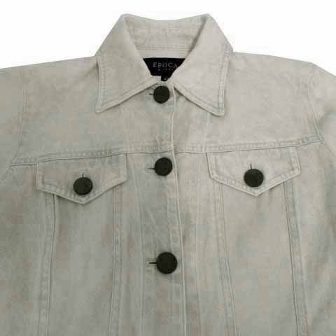 エポカ EPOCA デニムジャケット ジージャン ウォッシュ加工 コットン
