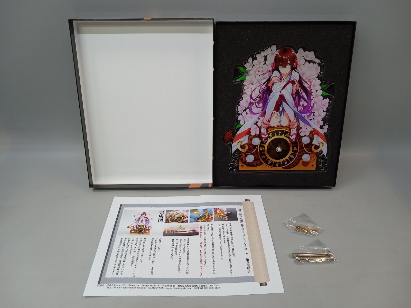 竹中詩乃重治 描き下ろしアクリルクロック 戦国恋姫 戦国恋姫 竹中 詩乃 重治 描き下ろし アクリルクロック [5-2