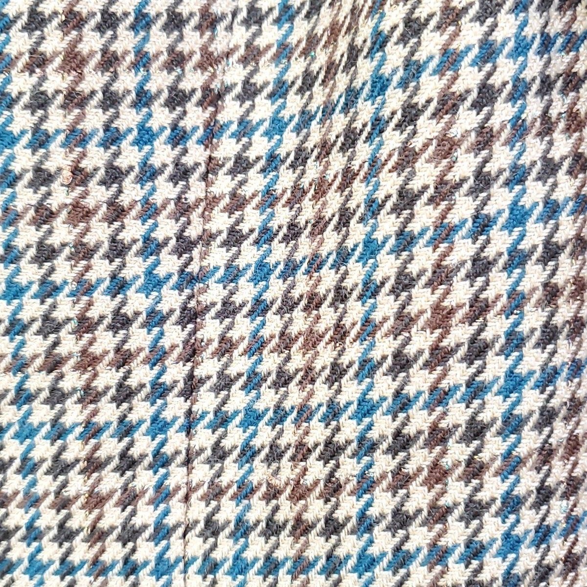 長袖 千鳥格子柄