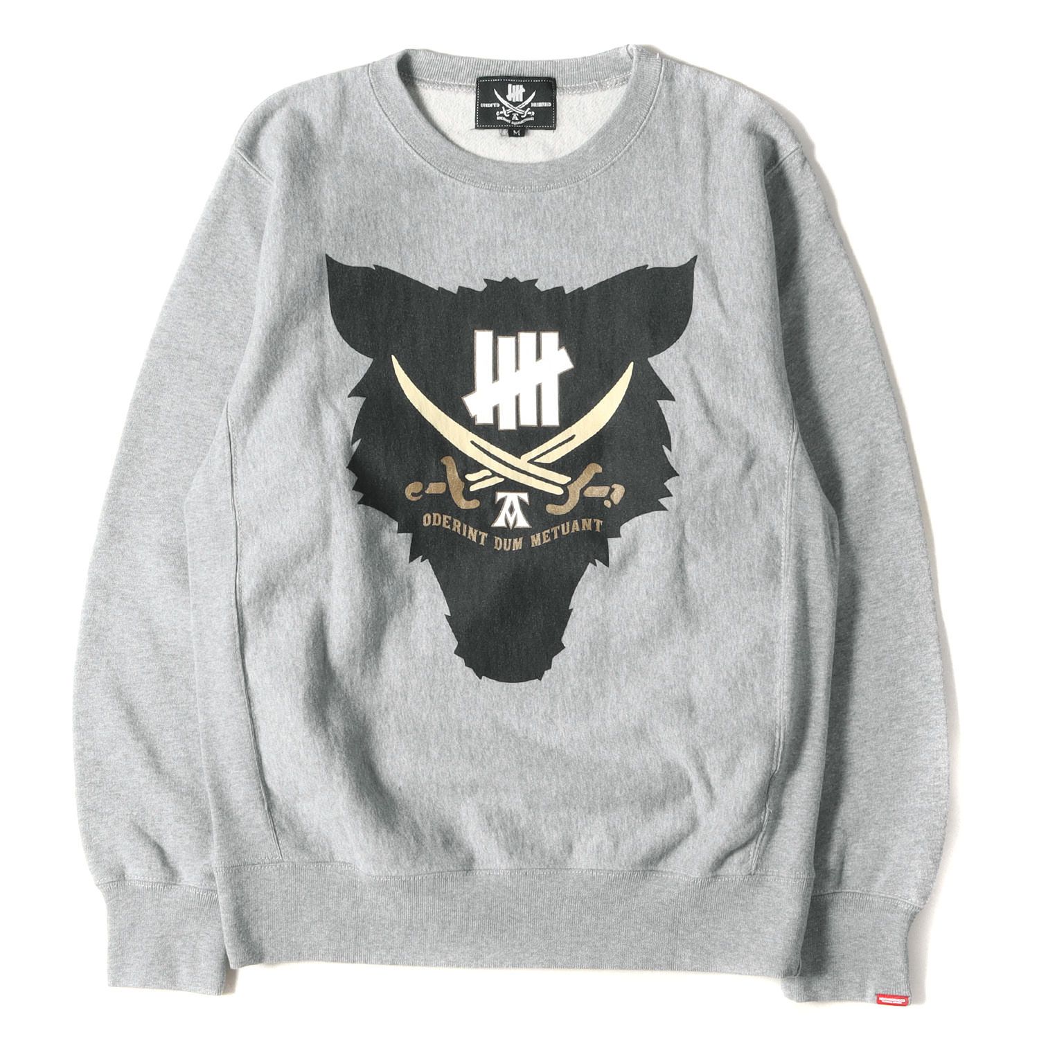 美品 UNDEFEATED アンディフィーテッド スウェット サイズ:M 