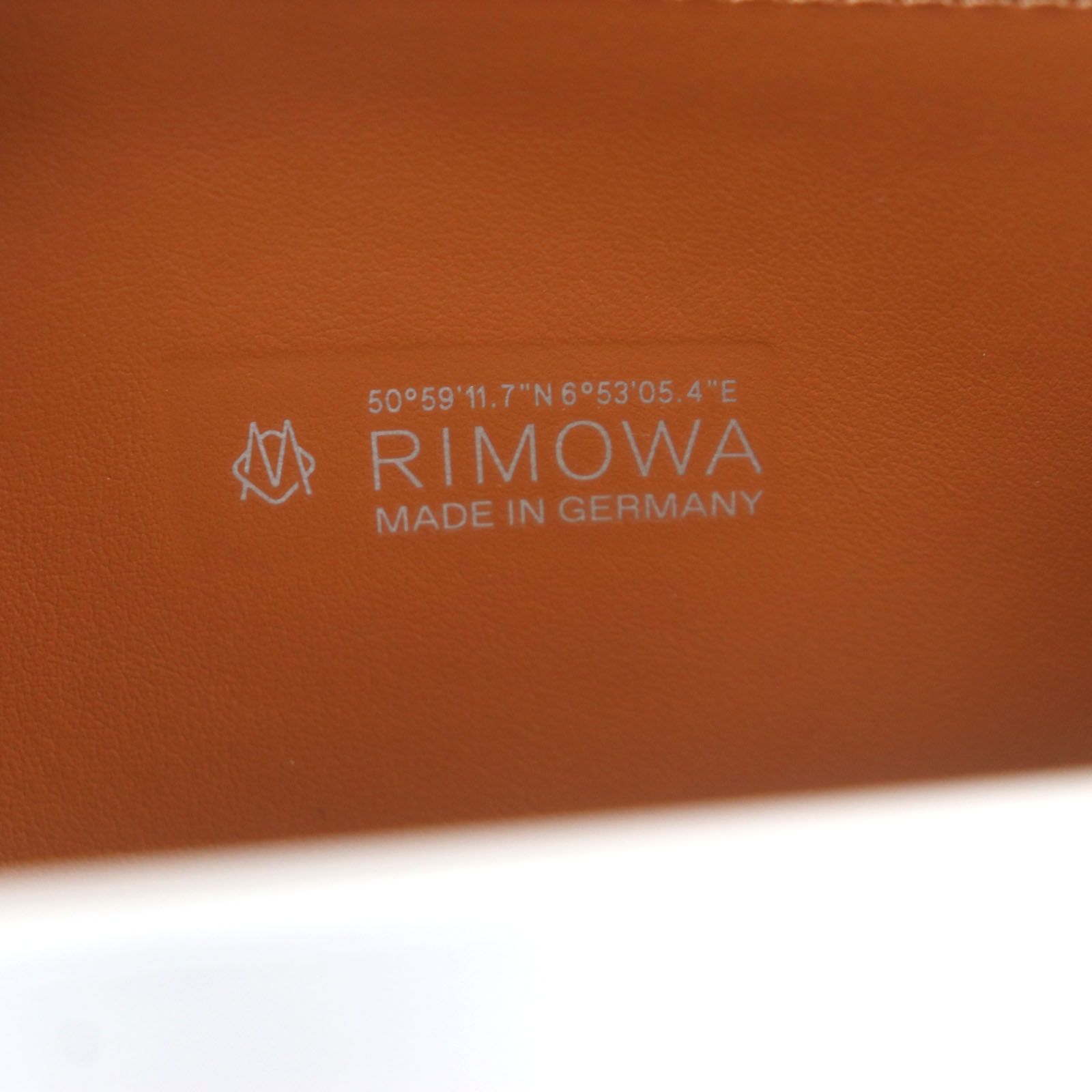 未使用品▽RIMOWA リモワ 2DRCA295YWT-H31E アルミニウム レザー  