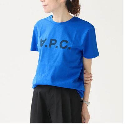 APC A.P.C. Tシャツ アーペーセー カットソー VPC 半袖 ブルー