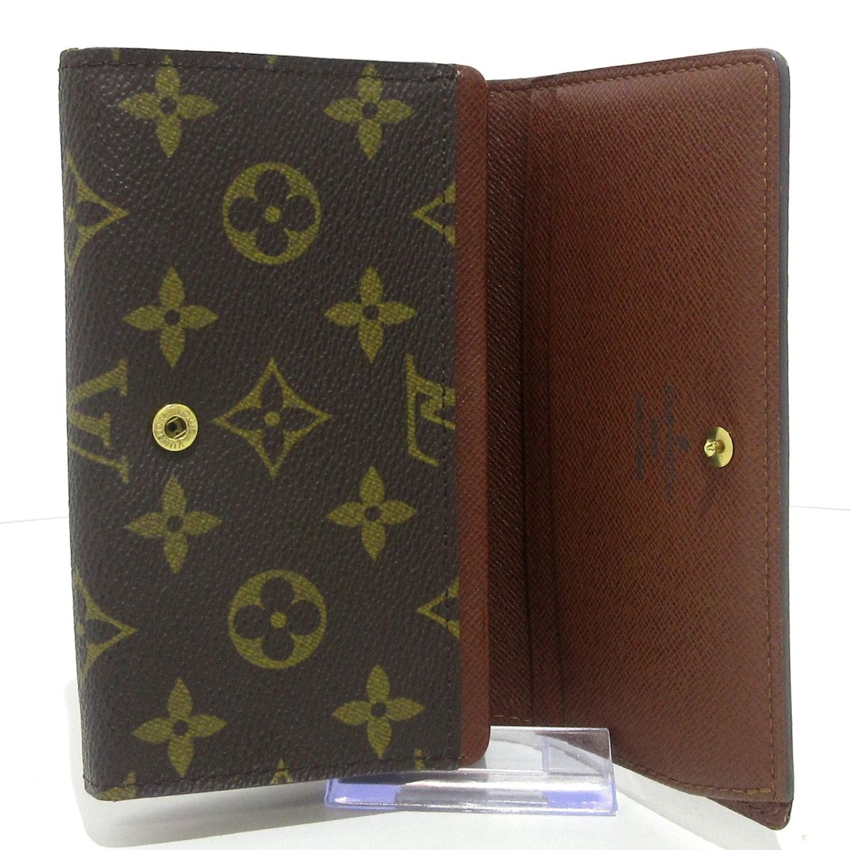 LOUIS VUITTON(ルイヴィトン) 2つ折り財布 モノグラム ポルト モネ ...