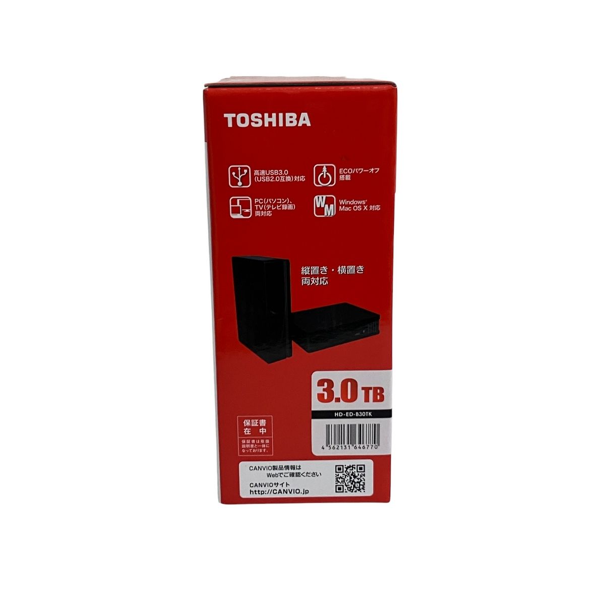 東芝 CANVIO HD-ED-B30TK 外付けハードディスク 3TB 据え置きHDD TOSHIBA ♥ 未開封 O10552078 USTAUSTRALIA_COM_AU