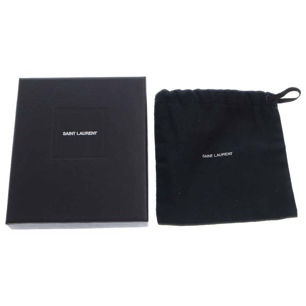 SAINT LAURENT PARIS サンローランパリ タイニー モノグラム ラウンドジップ レザー コンパクトウォレット 財布 ケース ブラック 607765 SAINT LAURENT PARIS (サンローランパリ) タイニー モノグラム