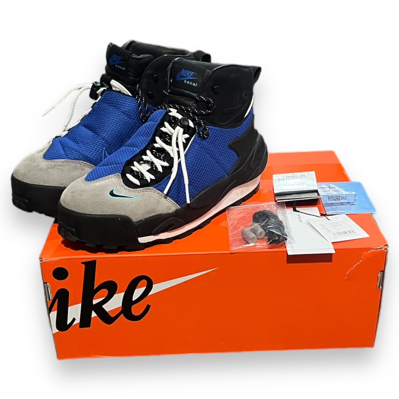 sacai × Nike Magmascape Varsity Royal マグマスケープ スニーカー ...