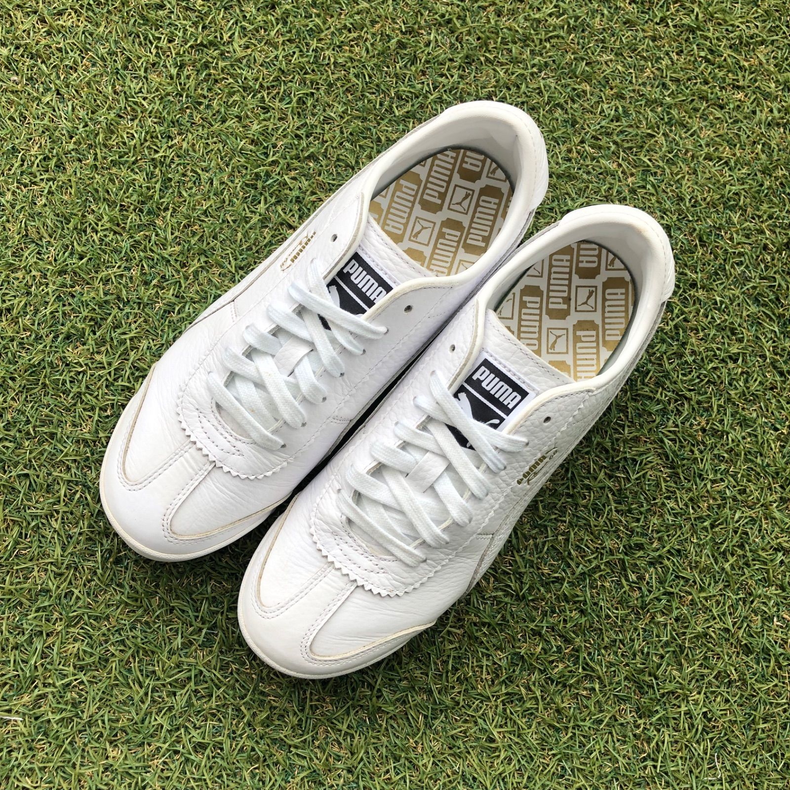 PUMA ROMA プーマ ローマ スニーカー ヴィンテージ 白 PUMA プーマ スニーカー ユニセックス ローマ 68 リバイバル