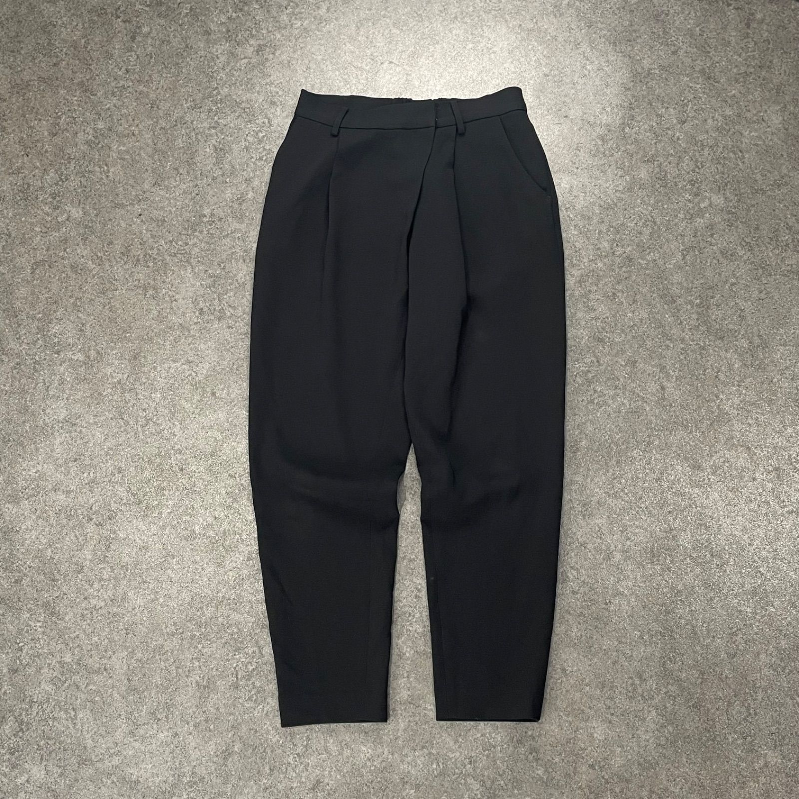 日本製 SOEJU ソージュ タックパンツ テーパード ラップデザイン