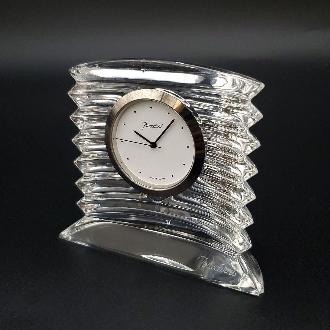 BACCARAT バカラ 置時計 ラランド クリスタル クォーツ