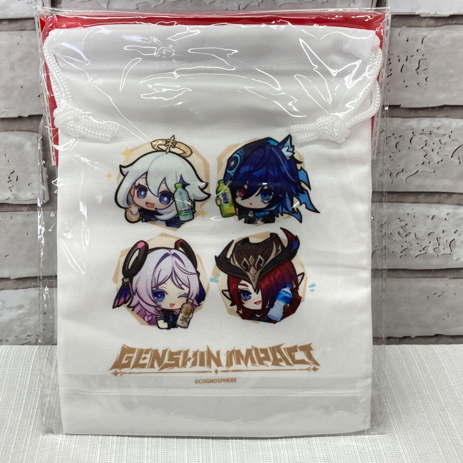 未開封品 原神 Genshin Cocacola コカ・コーラ オリジナル巾着