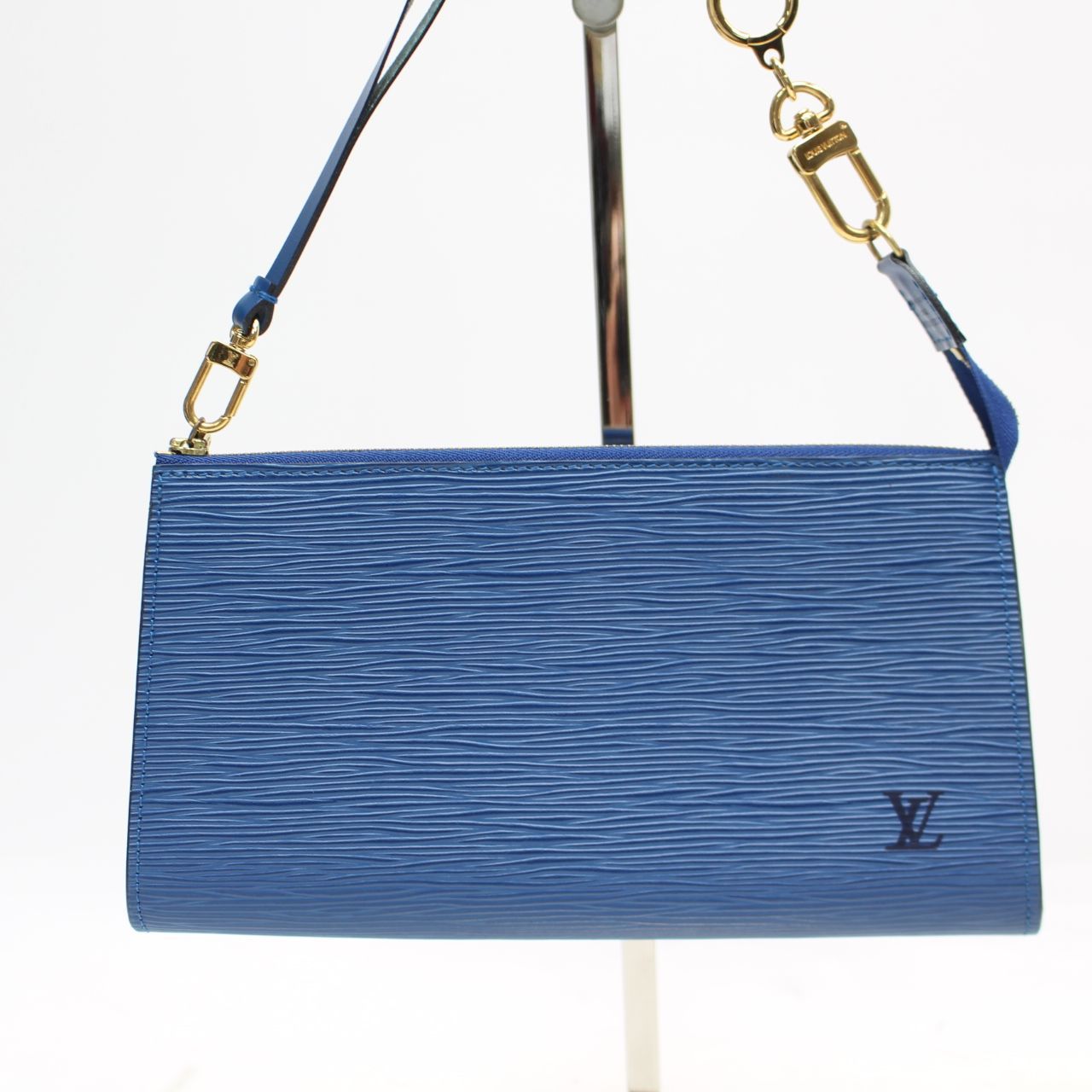 ルイヴィトン エピ アクセサリーポーチ ブルー