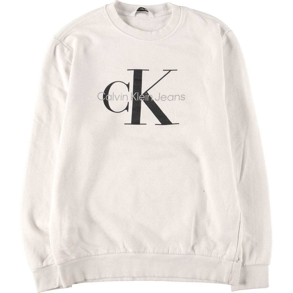 古着 カルバンクライン Calvin klein JEANS ロゴスウェットシャツ トレーナー メンズL /eaa379150 【中古】/eaa379150