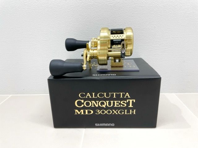 SHIMANO - SHIMANO/シマノ カルカッタ コンクエスト MD 300XGLH 左【RE260-007】 シマノ カルカッタ コンクエスト MD 300XG (リール) 価格比較