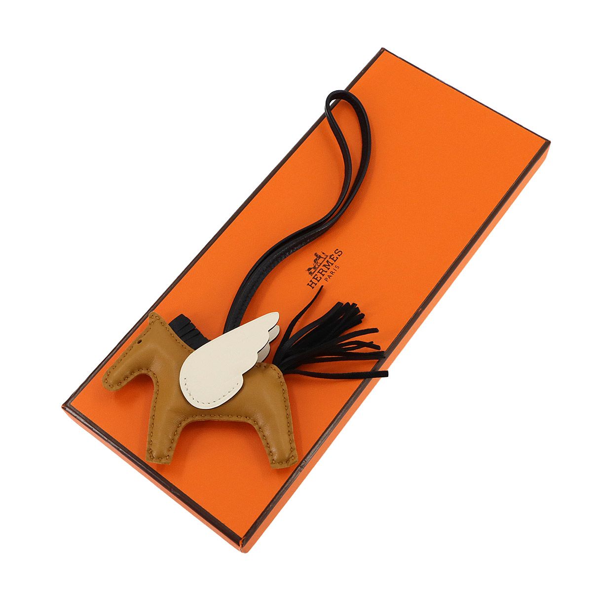 新品同様 エルメス HERMES ロデオ ペガサス PM バッグ チャーム