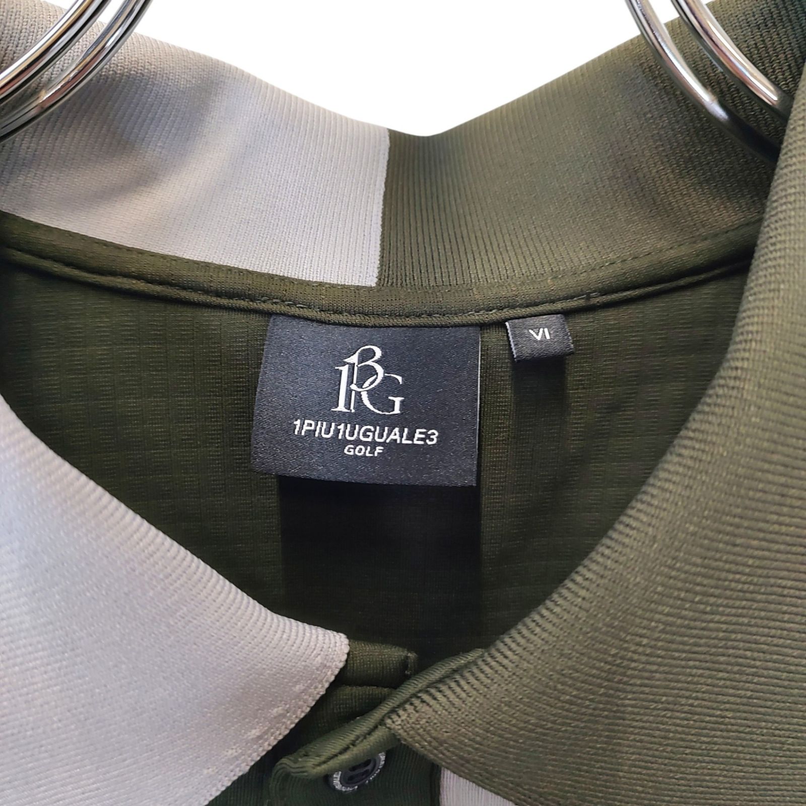 1PIU1UGUALE3 GOLF ウノピゥウノウグァーレトレ ゴルフ L/S POLO