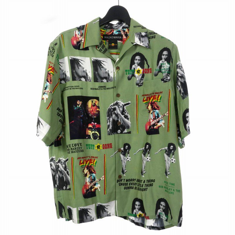 ワコマリア WACKO MARIA 24SS BOB MARLEY HAWAIIAN SHIRT アロハ ワコマリア WACKO MARIA 24SS BOB MARLEY HAWAIIAN SHIRT アロハ