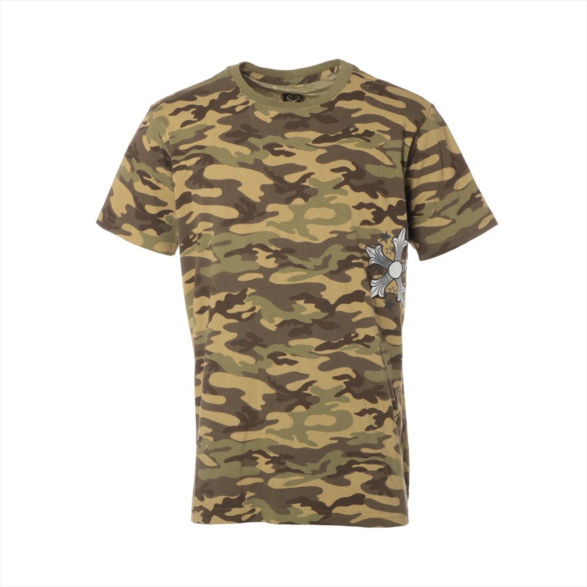 CHROME HEARTS クロムハーツ 半袖Ｔシャツ 迷彩 カモ L コットン