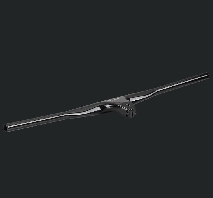 一体横山地車直把一体登山車把手炭素繊維破風一体直把手