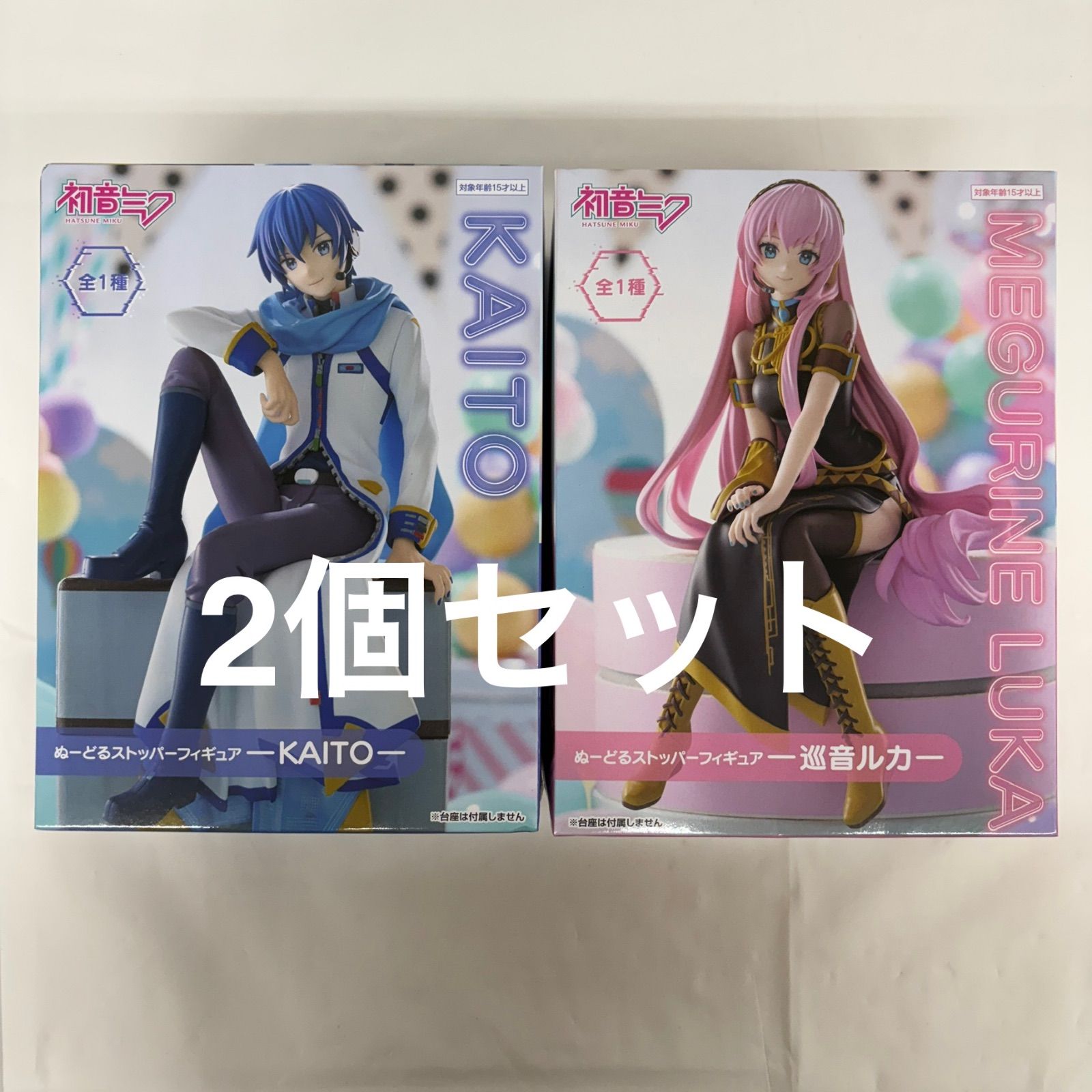 未開封 初音ミク ぬーどるストッパーフィギュア 2個セット KAITO