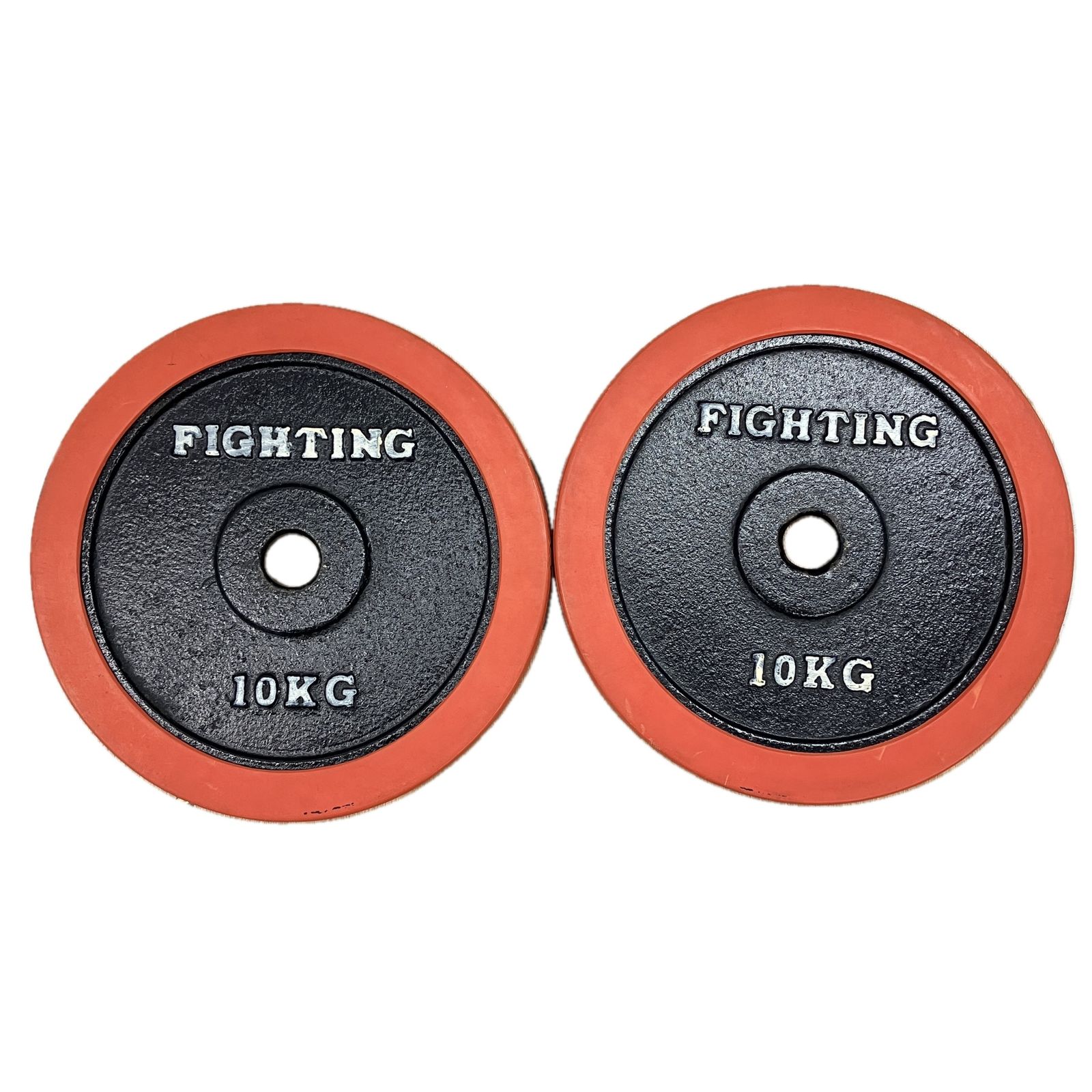 ファイティングロード ダンベル プレート ラバー付き 10KG ×2 筋トレ ダイエット C10530745