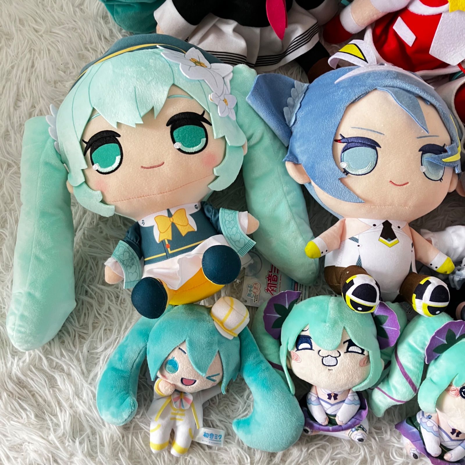 初音ミク　8点まとめ売り 初音ミク ぬいぐるみ 初音ミクシリーズ 大量まとめ売り タグあり