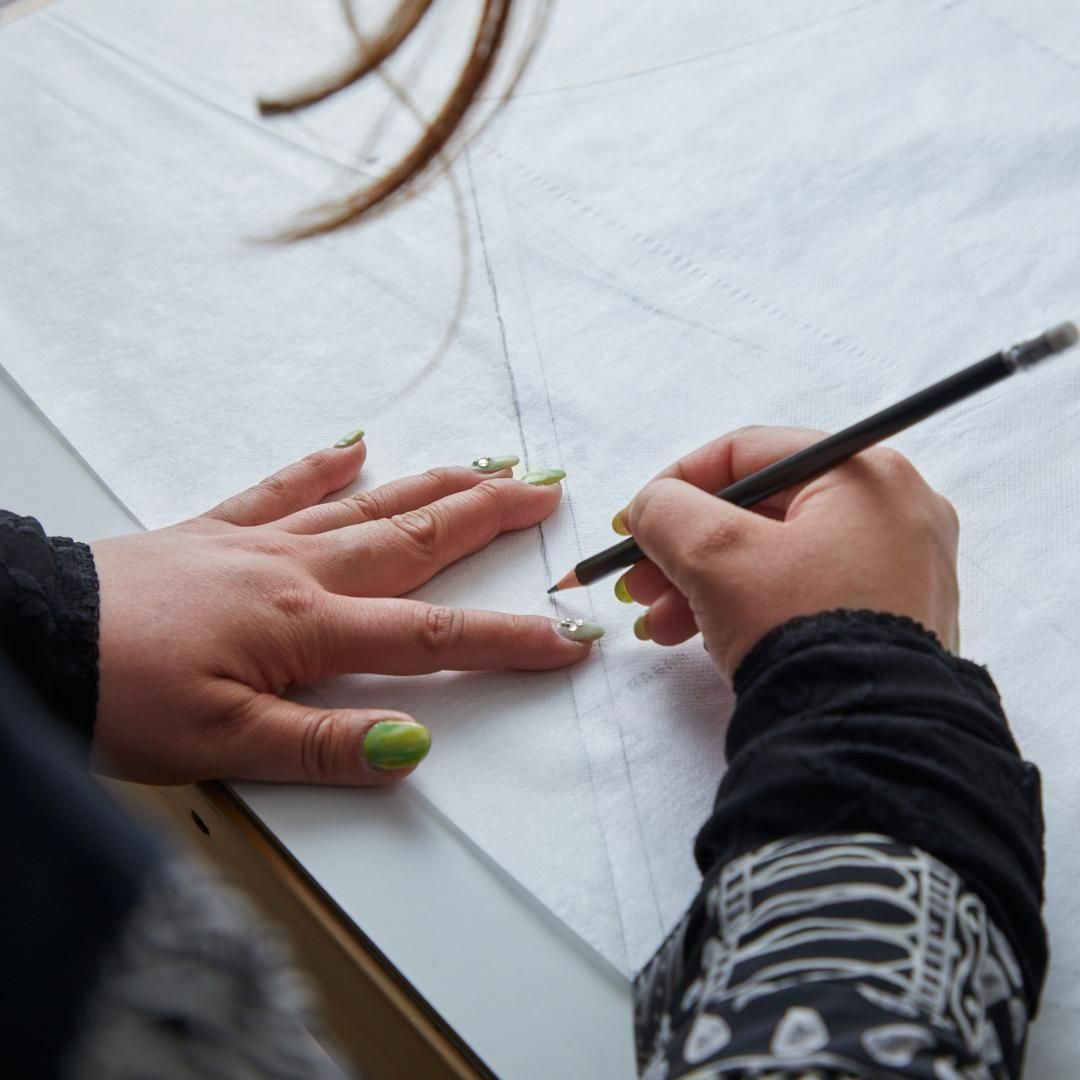 FX 一反 3536 200m 不織布 ノリなし 型紙トレースにも 生地のM NEXPOTALLINN_EU