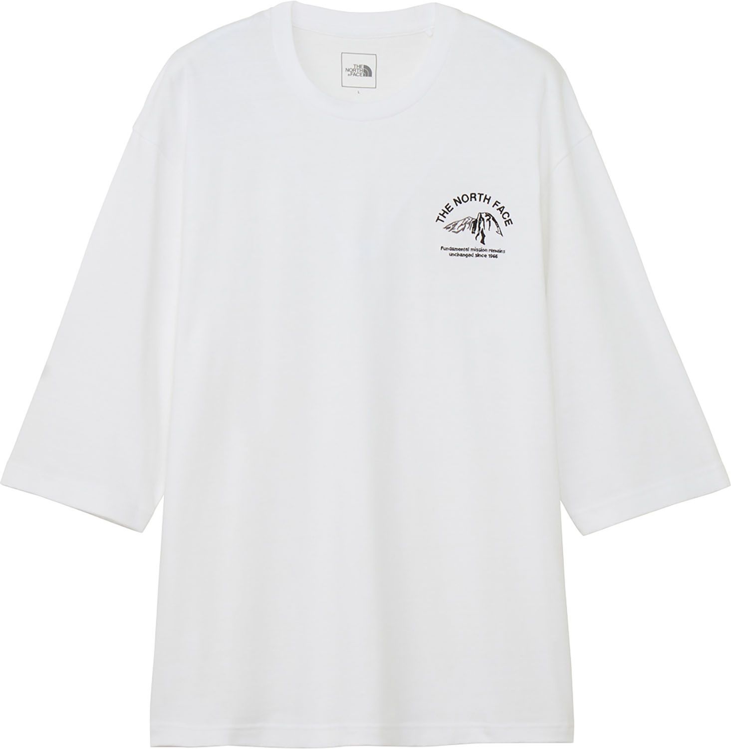 ザ ノース フェイス THE NORTH FACE アウトドア クォータースリーブワンポイントロゴティー 3|4 SLEEVE ONE POINT LOGO TEE メンズ Tシャツ 長袖 ウェア ロゴウェア トップス NT32537 W ホワイト NOITHATQUANGTHANH_NET