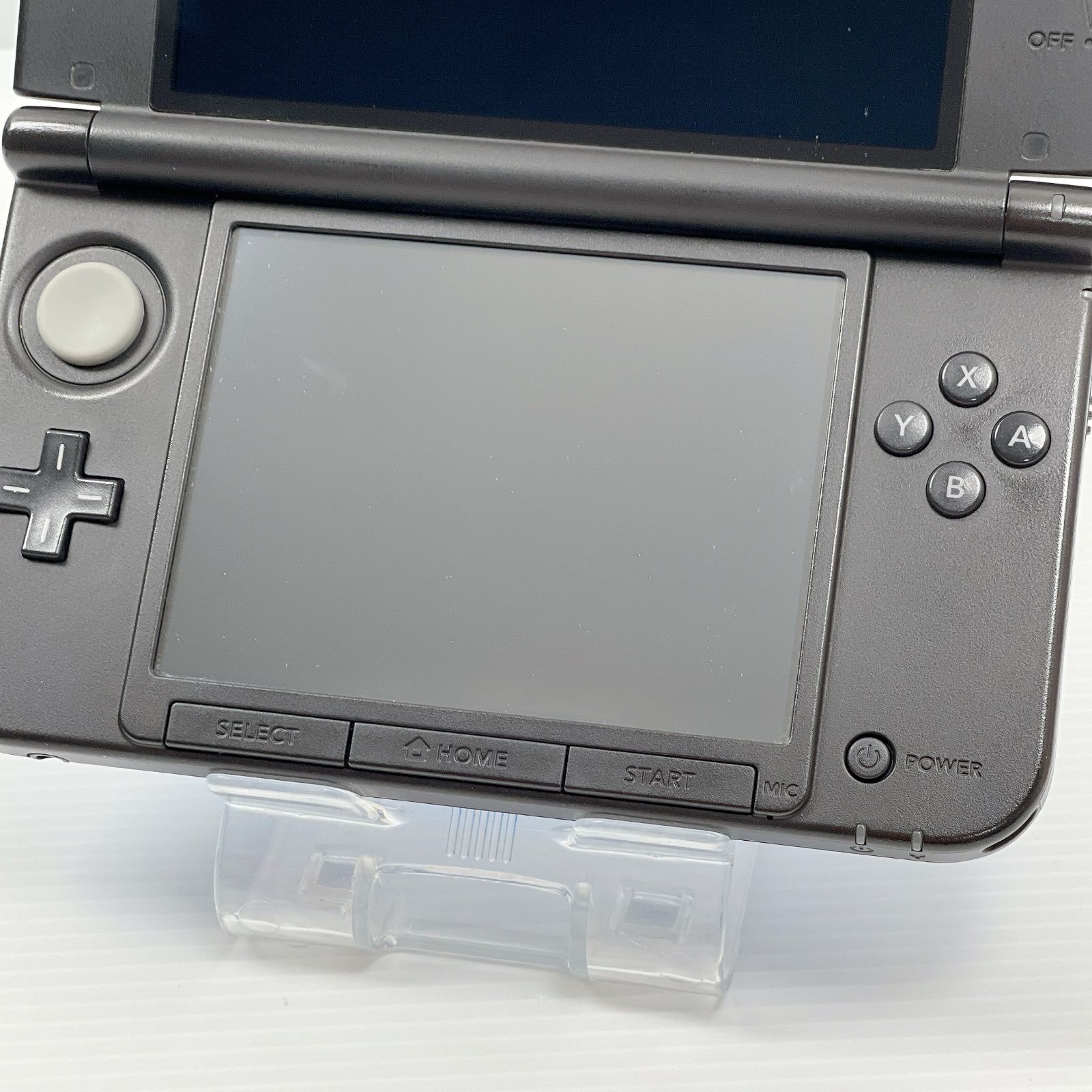 ニンテンドー3DS LL ブルー×ブラック 美品 5-206【美品】ニンテンドー