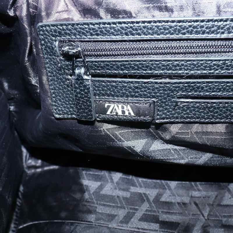 ザラ ZARA ボストンバッグ 2WAY ハンドバッグ ショルダーバッグ