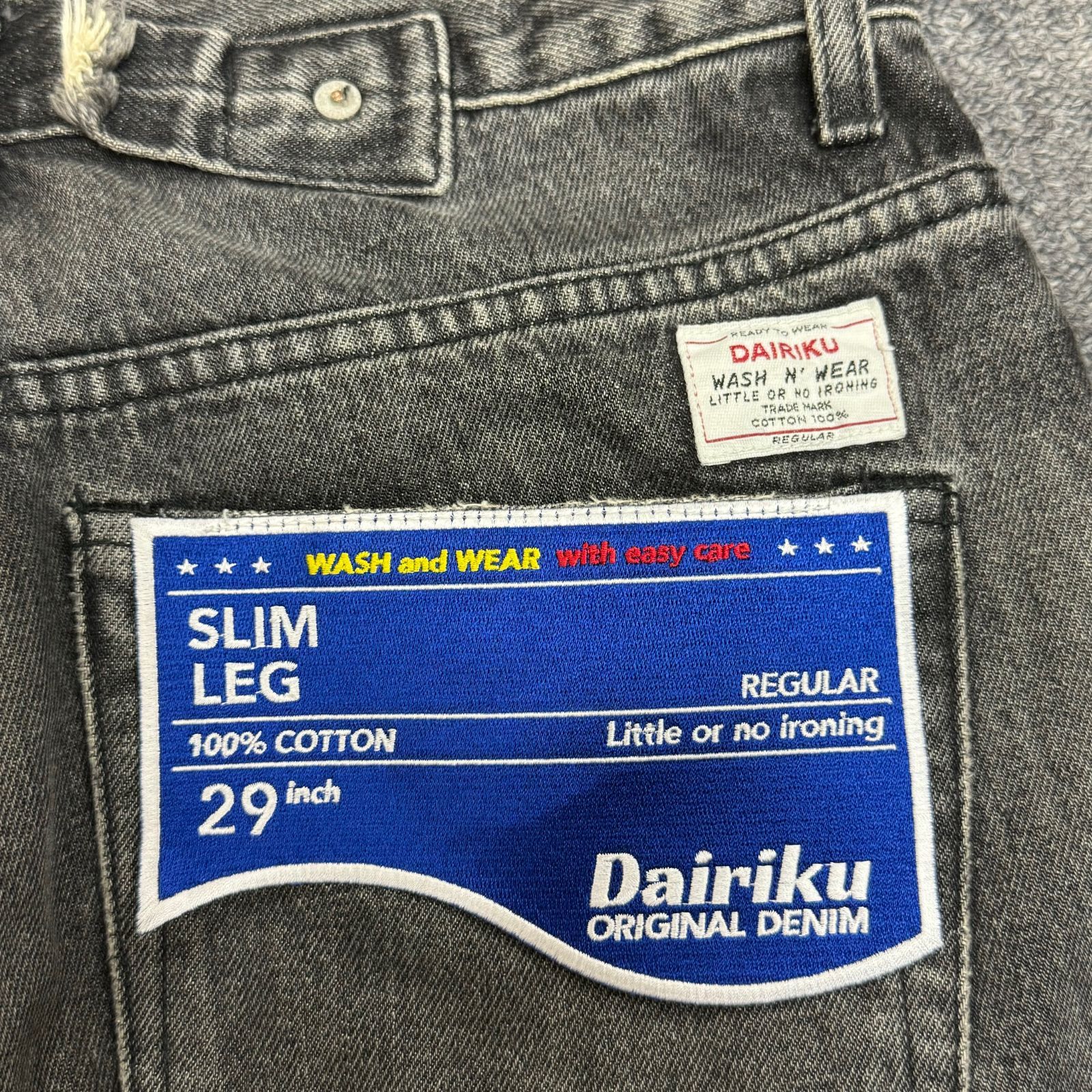 定価90200円 DAIRIKU 22SS D-6 Painted & Leather Patch 