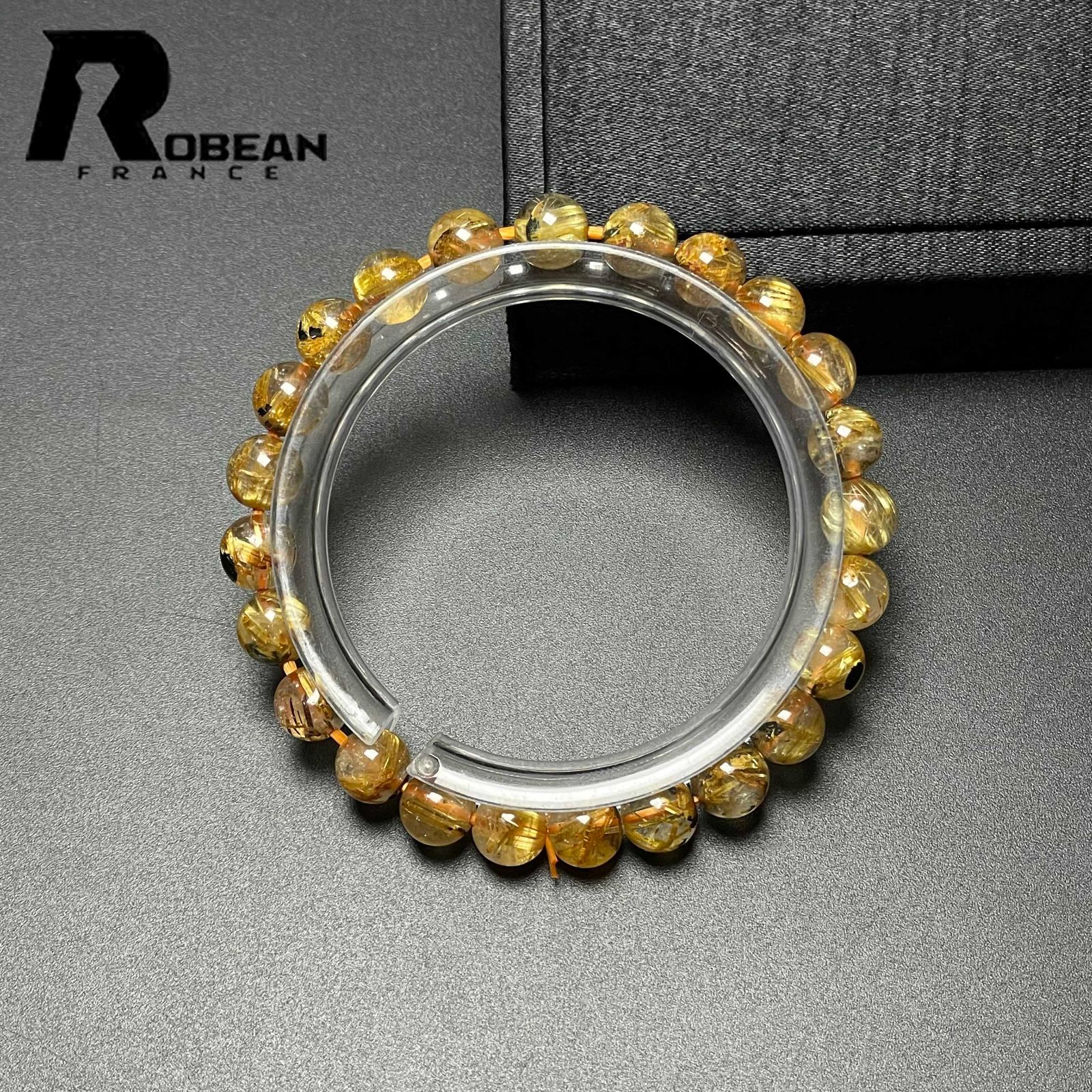 レア EU製 定価6万円☆ROBEAN・太陽花タイチンルチル☆黄金針