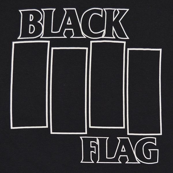 BLACK FLAG ブラックフラッグ Logo ロングスリーブ Tシャツ